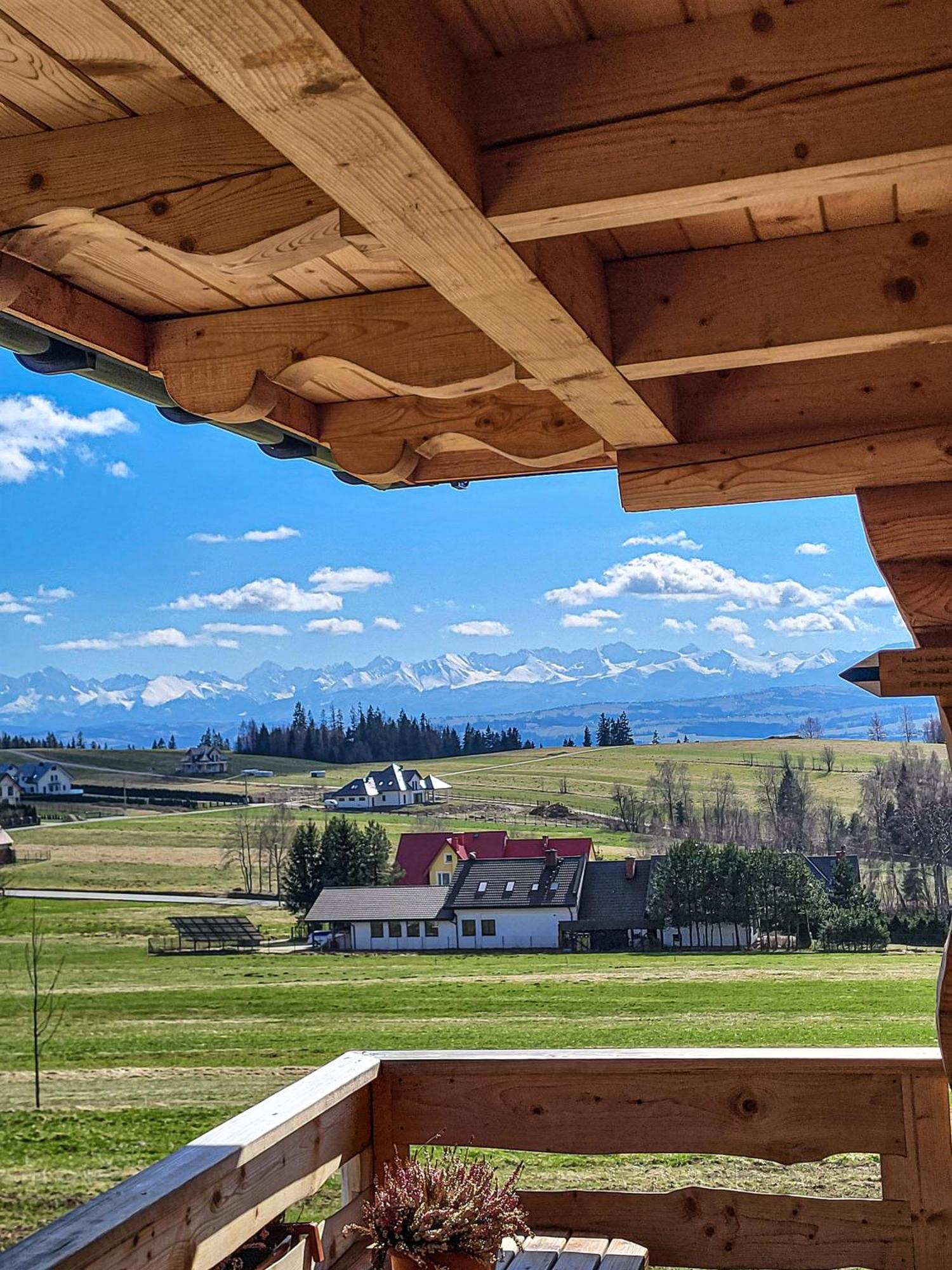 Domki Na Grapie - Z Widokiem Na Tatry Villa Pyzowka Exterior photo